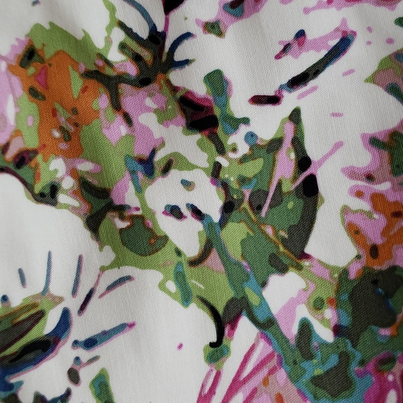 Liz Claiborne - Floral Capri Pants - Ladies 14 - Picture 11 of 12